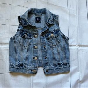 Gap Denim Vest Size Small